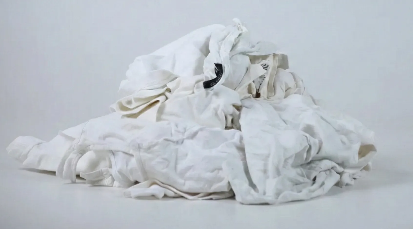 Reclaimed White Knit Rags